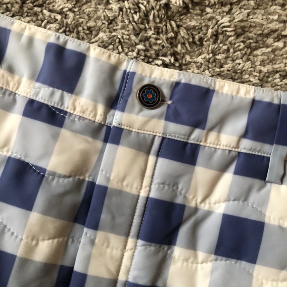 ✨SALE✨ EUC STAUD Pinot Mini Skirt - Blue Ombre Gingham - Picture 6 of 8